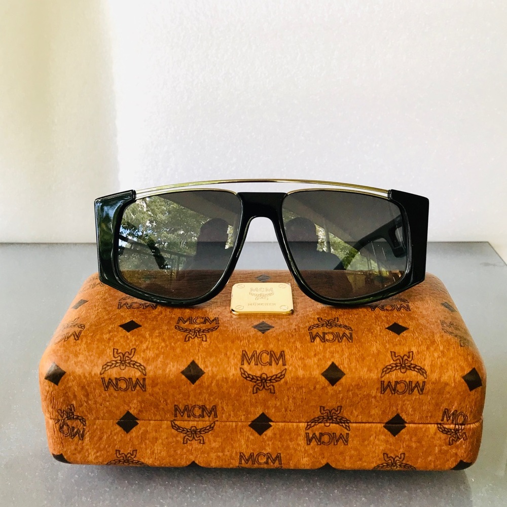 MCM MODIFIED AVIATOR SUNGLASSES